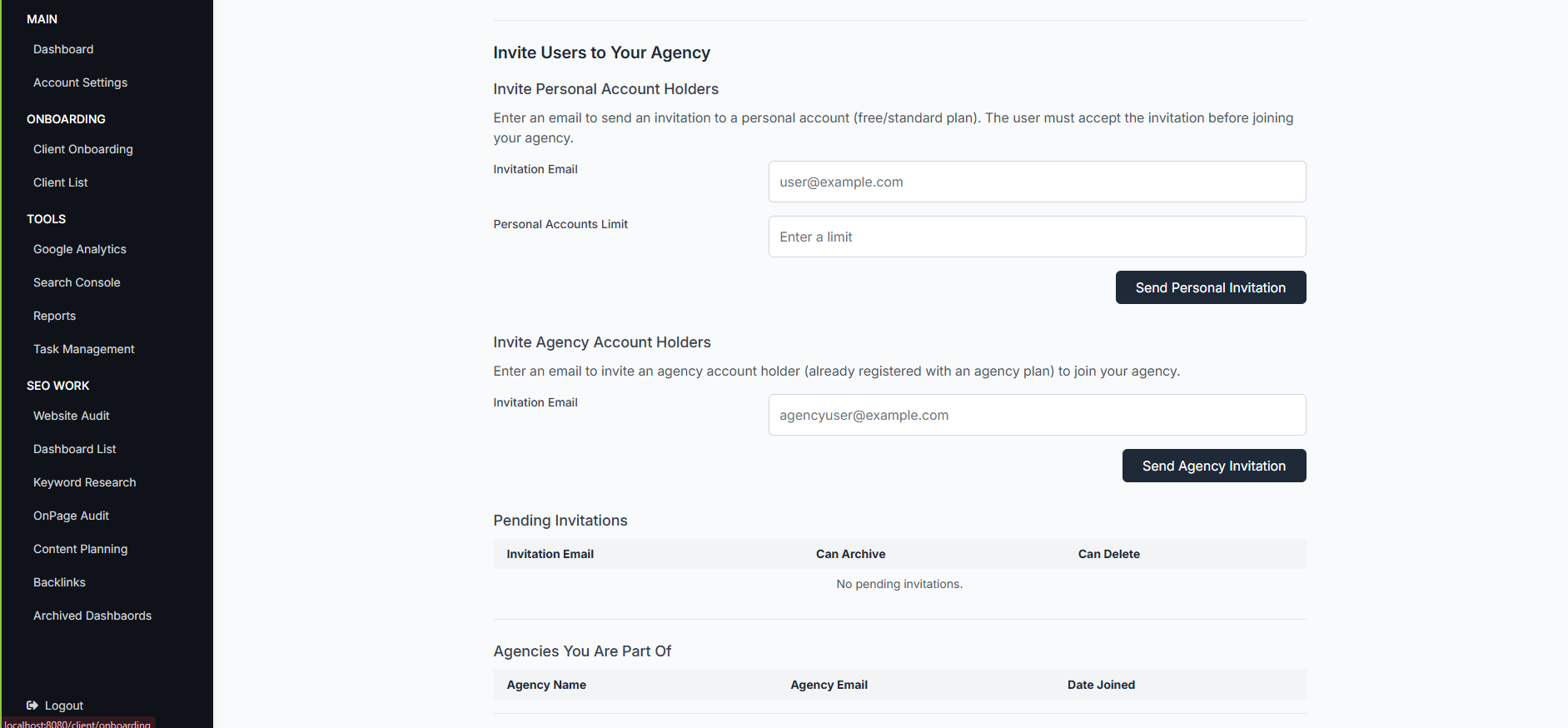 SEWorx Collaboration Interface